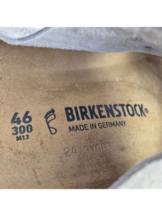 Birkenstock Arizona BS Taupe Sandals Mens Size 13 EU 46 Suede Leather main image 6